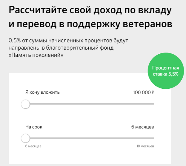 Сбербанк вклад «Помню. Помогаю» — условия, калькулятор, отзывы